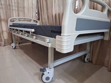 katil hospital 2 fungsi  manual