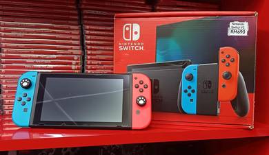 Nintendo Switch V2 Complete Set, Terima Trade-In