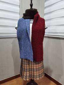 MACKIE 1845 luxury wool MUFFLER
