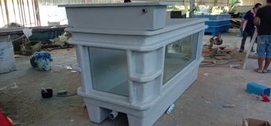 Fiberglass Fish tank / Top Filter ( offer )