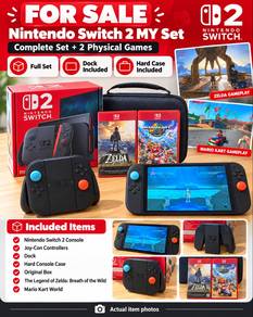 Nintendo Switch 2 MY Set (Zelda BOTW + Mario Kart)