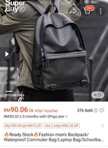 leather backpack like new !read descriptio!