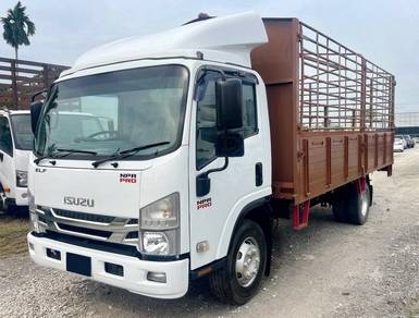 ISUZU NPR81 WOODEN CARGO 17FT 5000KG LORRY V#988wc