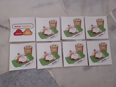 Red Hat & aws Cute Stickers