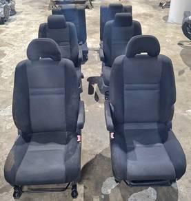 Seat 6 seater complete toyota wish lejen