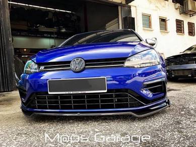 Vw golf mk7.5 r carbon front lip bodykit
