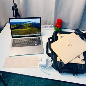 Macbook air m1 96%battery full set free gifts New