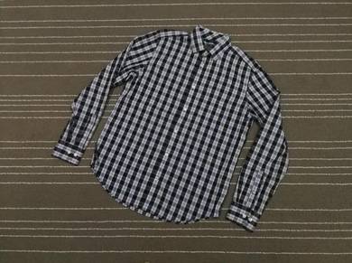 Kemeja petak gap non iron saiz m