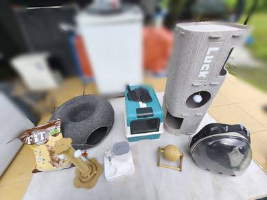 Litter Box Playground Bagpack Toys All For Cats