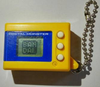 Bandai Digimon Mini Version 2 Yellow Color
