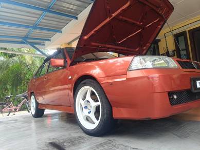 Proton Saga LMST in Tanjong Karang, SGR