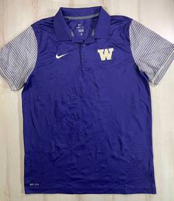 Nike NCAA Washington Huskies Collar Tee #CX Used
