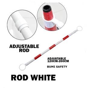 Expandable Safety Cone Bar Retractable Pole