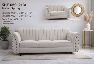 2+3 seater easy clean pocket spring
