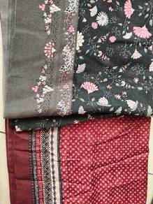 Tudung Bercorak