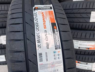 Tayar baru 235 55 20 hankook ventus evo 2025 tyre