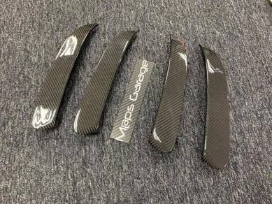 Mercedes w117 cla carbon rear bumper blade canard