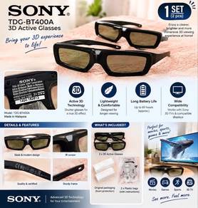 Sony TDG-BT400A Active 3D Glasses