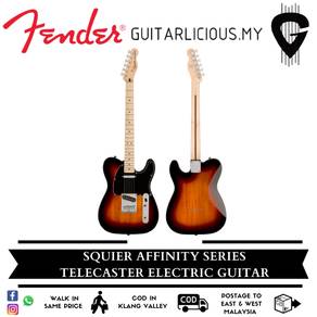 FENDER Squier AffinitySeries Telecaster Guitar-Sun