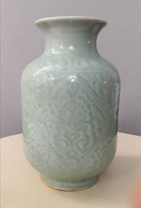3501 Celadon vase