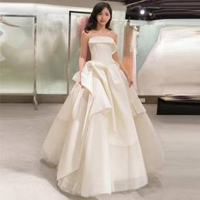White wedding bridal dress gown RB1126