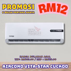 Ansuran Aircond Cuckoo 1.5hp Baru