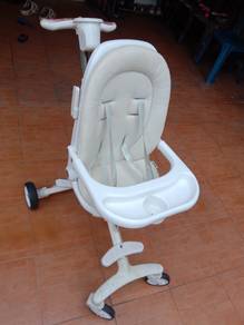 stroller baby/seat down/