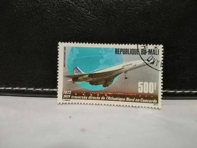 1988 Mali Stamp Concorde Aeroplane