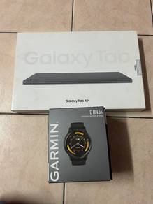 samsung tab A9+ dan jam garmin venu 3