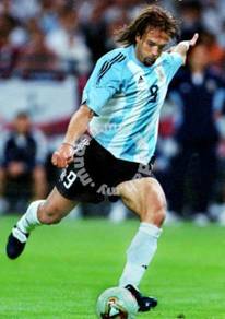 Rare jersey argentina 2002 batistuta no 9 lagend