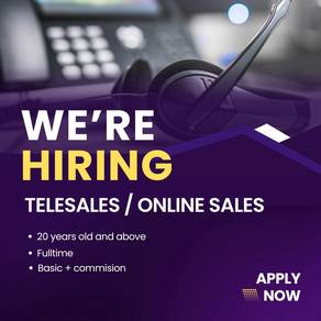 Telesales / Online Sales