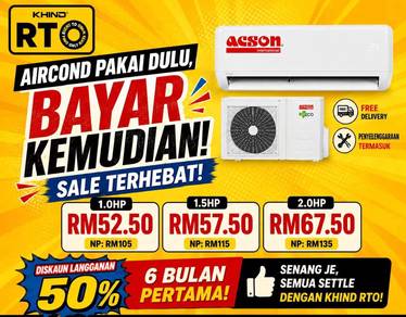 Promo Aircond KhindxAcson (Tapah)