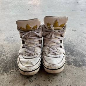 adidas hardland white and gold