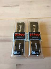 kingston fury beast 3200mhz 8+8=16