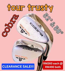 CLEARANCE!!! Cobra TOUR TRUSTY Wedges (52 & 58)