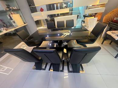 Modern Dining tables with 8 designers chairs