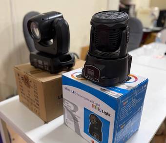10 Unit Mini LED Moving Head