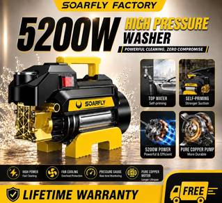 5200W High Pressure Washer (Lifetime Warranty)