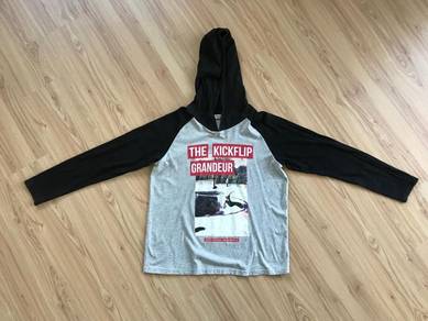 (NEGOTIABLE) Hooded Long Sleeve T-Shirt