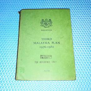 Vintage 1976 Second Malaysia Plan 1976-1980 [Hardc