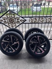 Rim 16” ori alza 5 lubang pcd 100