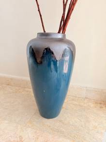 Blue-grey Ceramic Vase