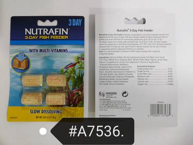 Nutrafin 3-Day Fish Feeder Holiday Weekend Food