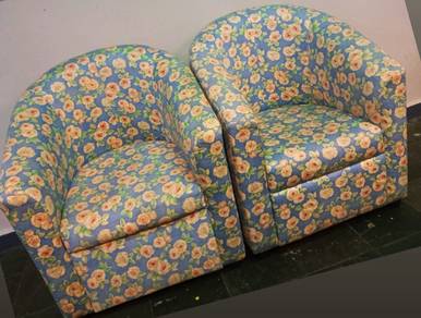 floral chairs