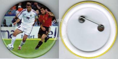 World Cup Football Player #18 Button Badge 58mm
