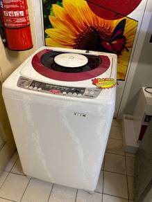 TOSHIBA 9kg Washing Machine AW9790J1b - terpakai