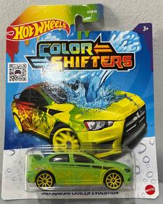Hotwheels Color Shifters Mitsubishi Lancer Evo