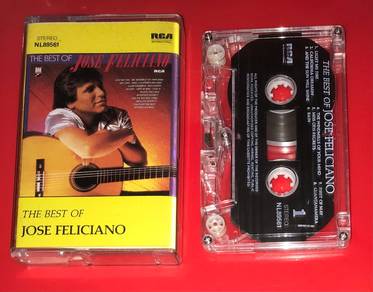 JOSE FELICIANO - THE BEST OF CASSETTE Kaset