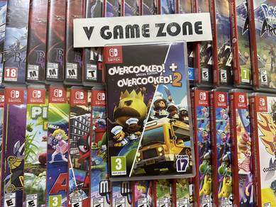 Nintendo Switch Overcooked 1 2 NS Game Card 1 2