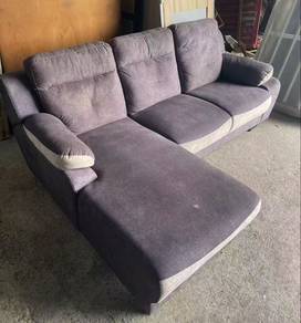 Sofa L-Shape Cloth / Fabric ( 3Seater)
